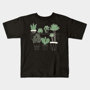 Plants Make me Happy Kids T-Shirt